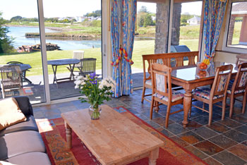 dining area in holiday home