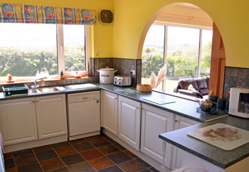 Kitchen in holiday home
